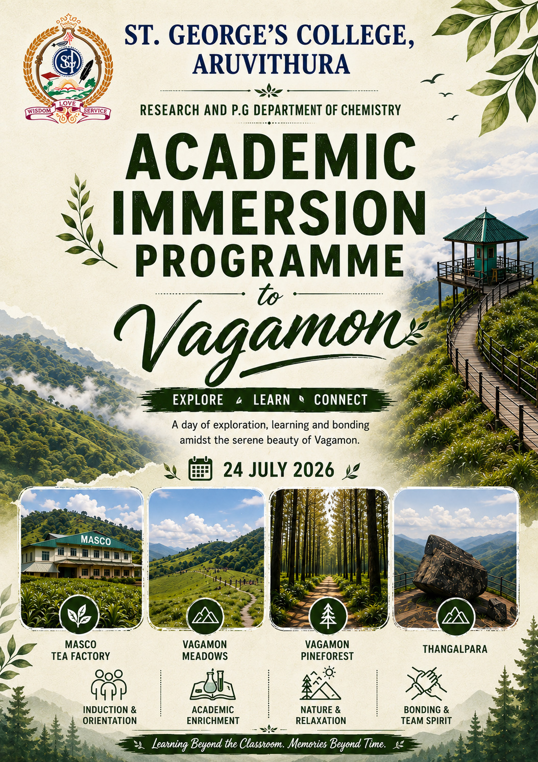 Academic Immersion Programme to Vagamon